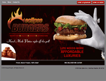 Tablet Screenshot of eclipseburgers.com